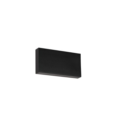 APLIQUE THOR 12W CCT SWITCH NEGRO IP54